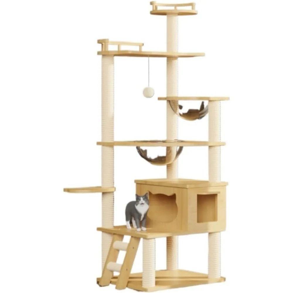 

Cat Easy to Clean Nest, Tree, Integrated Scratching Board, Climbing Frame, Space Capsule Jumping Platform Cl