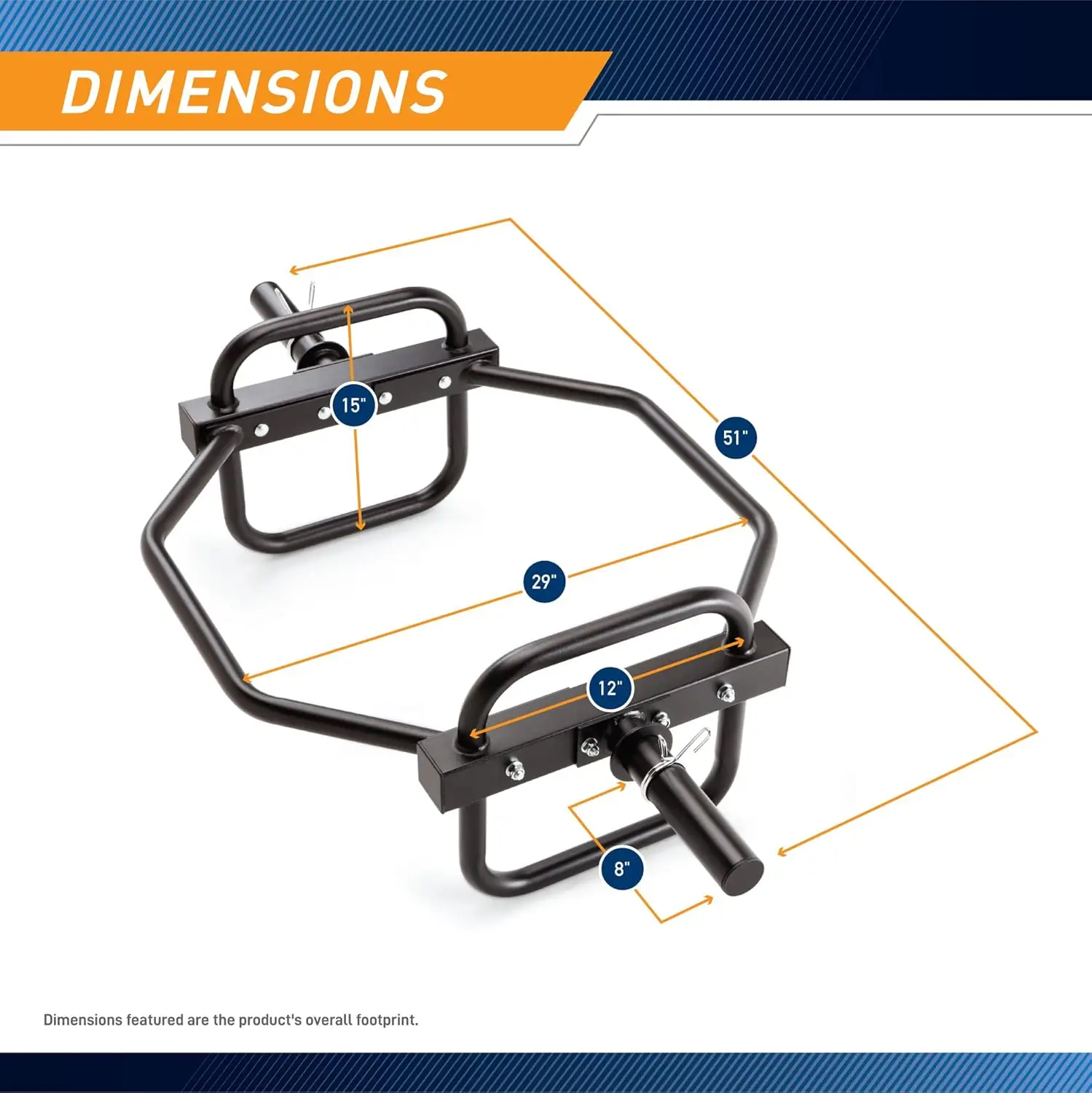 Home Gym Weightlifting, Steel Trap Bar, Black Color, Multiple Styles Available