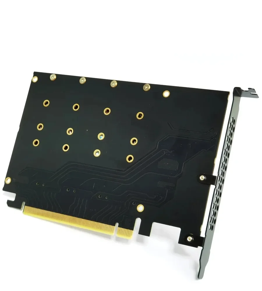 Adaptador M.2 NVME SSD a PCIe 4,0 3,0 M.2 SSD GEN4 PCIe 4,0 placa base de PC X1 X4 X8 X16 tarjeta de expansión para 2230 2242 2260 2280