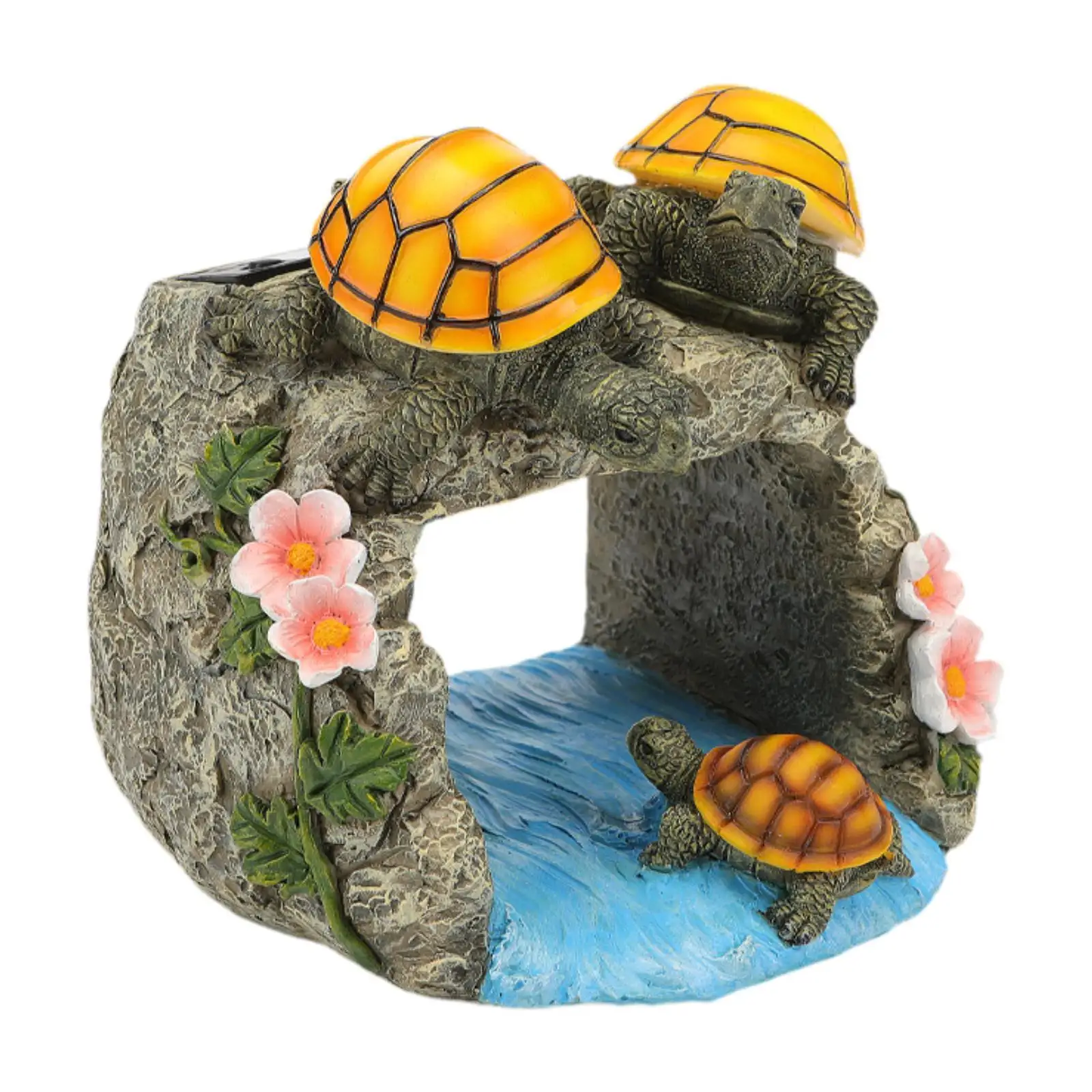 Gutter Downspout Extension Decoration Turtle Statue for Yard Courtyard Patio