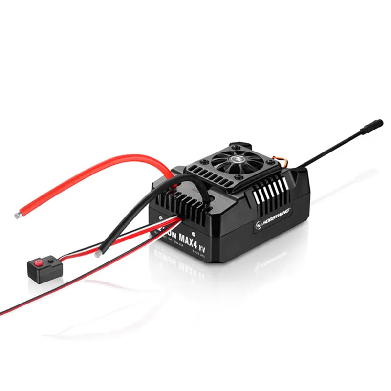 

Hobbywing EZRUN MAX4 HV 300A Sensored Brushless ESC Waterproof Speed Controller for 1/5 Off-road Trucks RC Car Parts