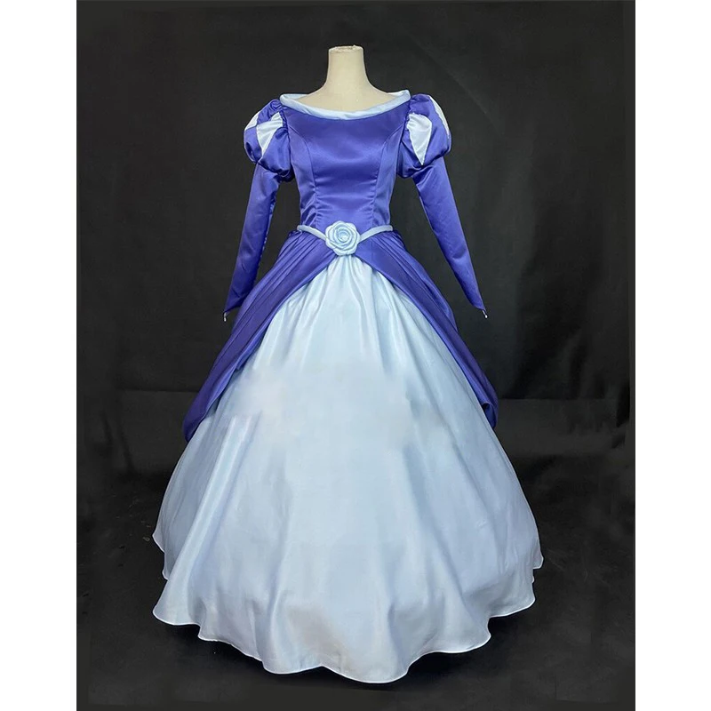 

Custom Made Top Quality Ariel Princess Cosplay Costume Mermaid Dress For Adult Women Halloween Party Dresses