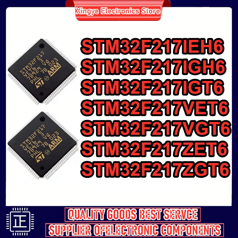 

STM32F217IEH6 STM32F217IGH6 STM32F217IGT6 STM32F217VET6 STM32F217VGT6 STM32F217ZET6 STM32F217ZGT6 Микросхема 100% новый оригинальный