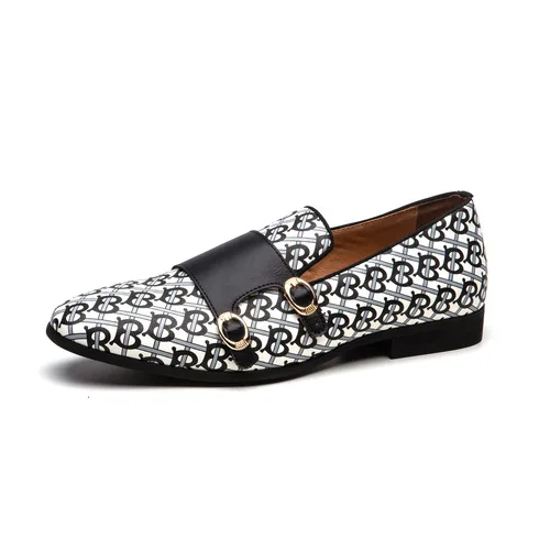 Men Business Shoes Large-size Men's Casual Leather Shoes Men Loafers Korean Version of Trendy Spring Casual Shoe