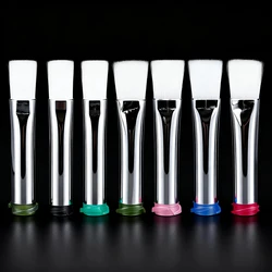 5Pcs 7-8mm Flat Mouth Soft Brush Needle Dispensing Injection Needle Precision Dispensing Machine Glue Coating Needle