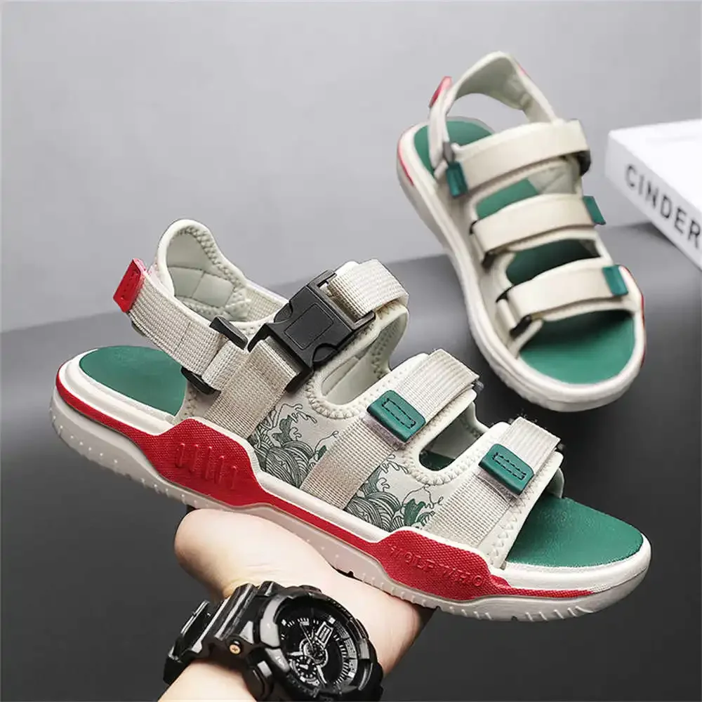 

Strappy Cotton Mens Casual Shoes White Sandal For Men Original Men's Slippers Sneakers Sport Luxury Brand Lofer