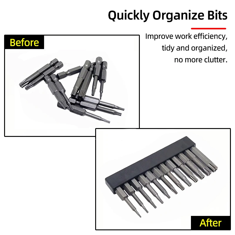 5 шт. набор, 6/8/10/12/15 отверстий, 6,35 мм/4 мм, держатель для отверток с шестигранным хвостовиком, пластиковая головка сверла, подставка для хранения, аксессуары для электропитания