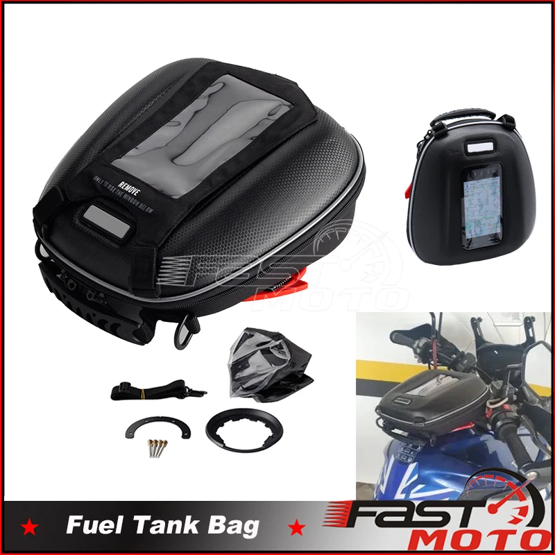 Motorcycle Waterproof Racing Bags Tanklock Fuel Tank Bag Toolbag For BMW R1200 GS/R Ducati Multistrada 900 1200 1260 S Enduro V4