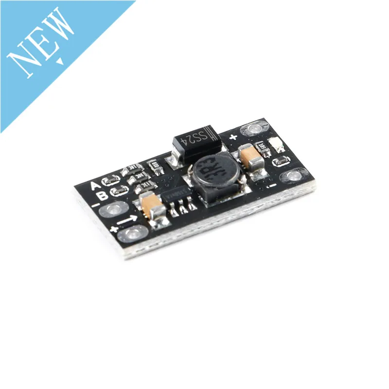 Mini DC-DC Boost Step Up, módulo convertidor de 3,7 V a 12V, regulador de voltaje, placa PCB, módulo de batería de litio, 5 piezas/1 unidad