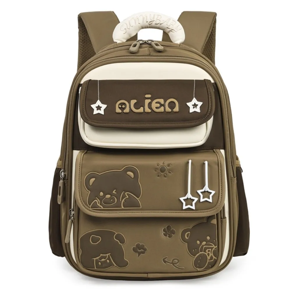Large Capacity Students Backpack Alleviate Burden Water-resistant Bookbag Kawaii Lightweight Children School Bag for Students