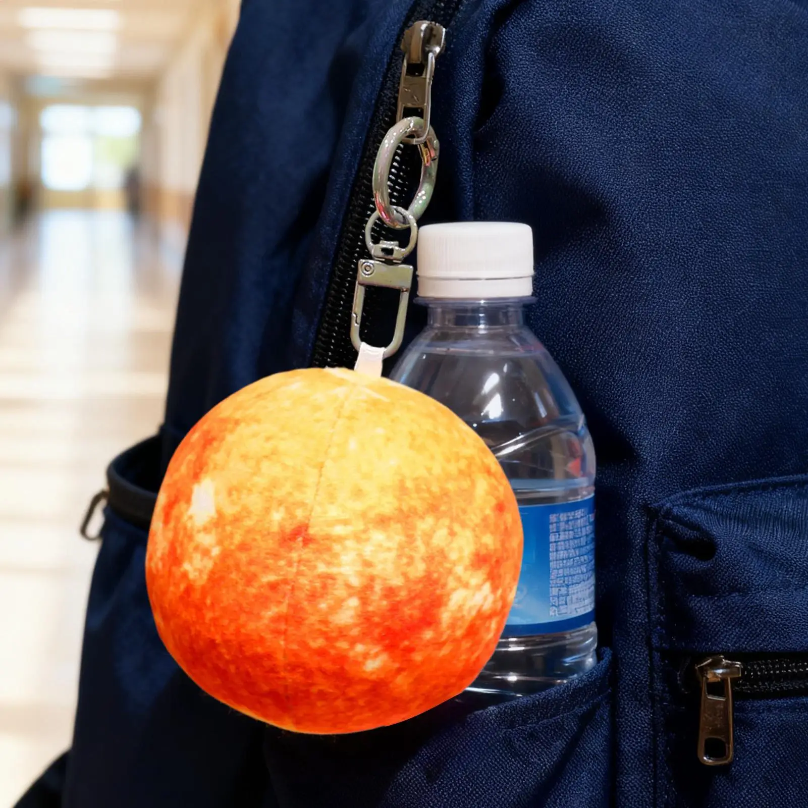 태양계 장식품 2.95인치 봉제 태양계 펜던트 플러시 행성 장식품 핸드백 동전 지갑 보석 가방 백팩용