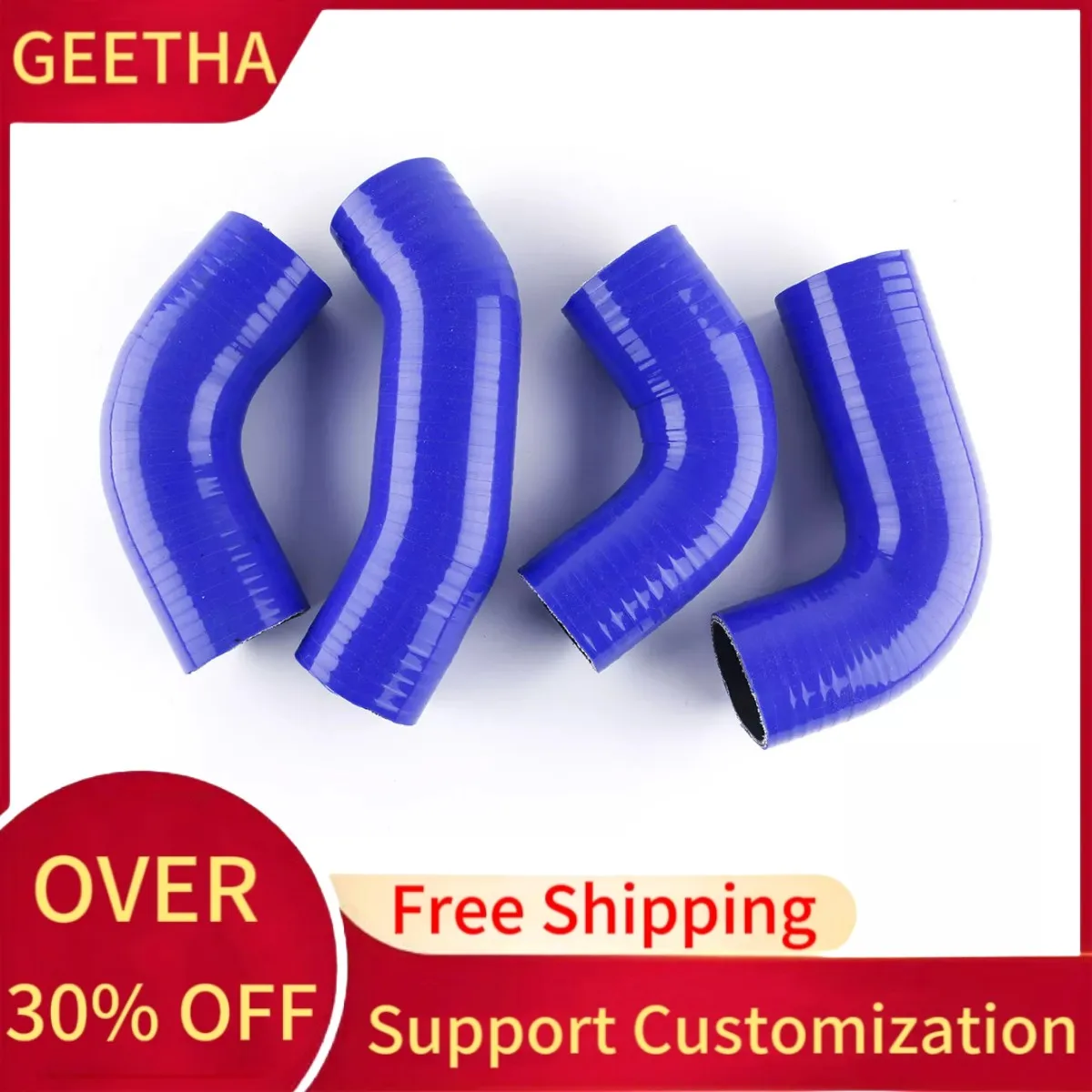 For 1998-2004 BMW E39 530d 525d 5 Series Intercooler Silicone Turbo Boost Hose Tube Pipe Kit