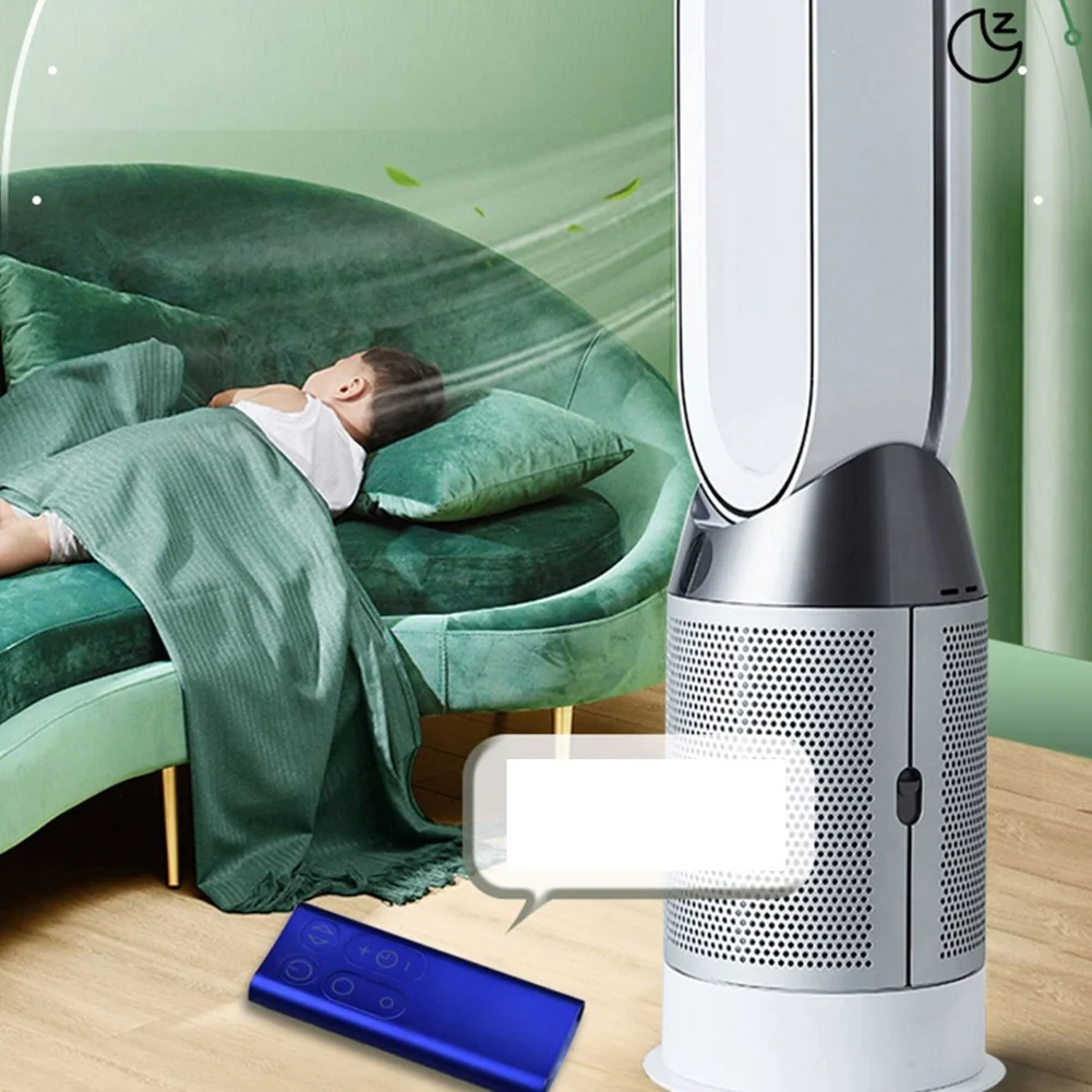 รีโมตควบคุม965824-07สำหรับ Dyson AM11 TP00 TP01เครื่องกรองอากาศทาวเวอร์เย็นบริสุทธิ์ (สีเงิน)