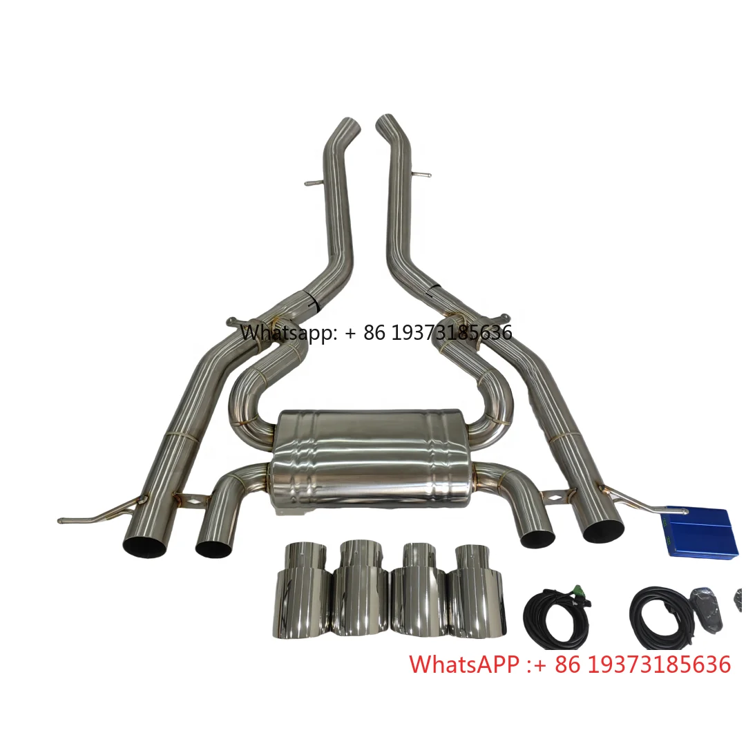 

SS304 Custom Exhaust Pipes for BMW M3 M4 G80 G82 S58 Axle Back