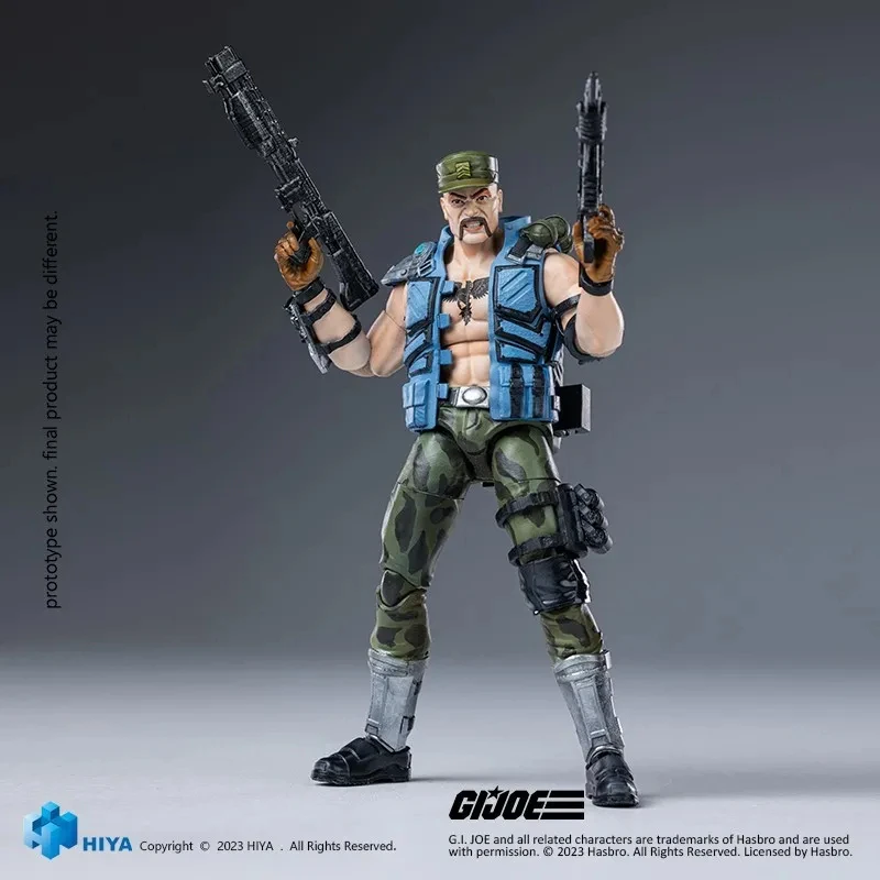 In Stock HIYA Exquisite MInI G.I.Joe Major GUNG-HO 1/18 Animation Action Figure Toy Gift Model Collection Hobby