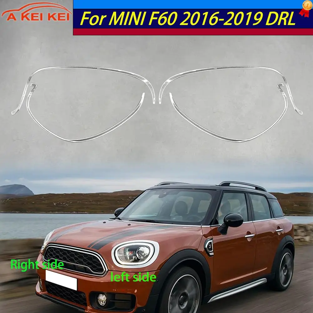 Fit For MINI F60 2016-2019 DRL Light Guide Plate Tube Car Headlight Daytime Running Light Chip Module Board Angel Eye