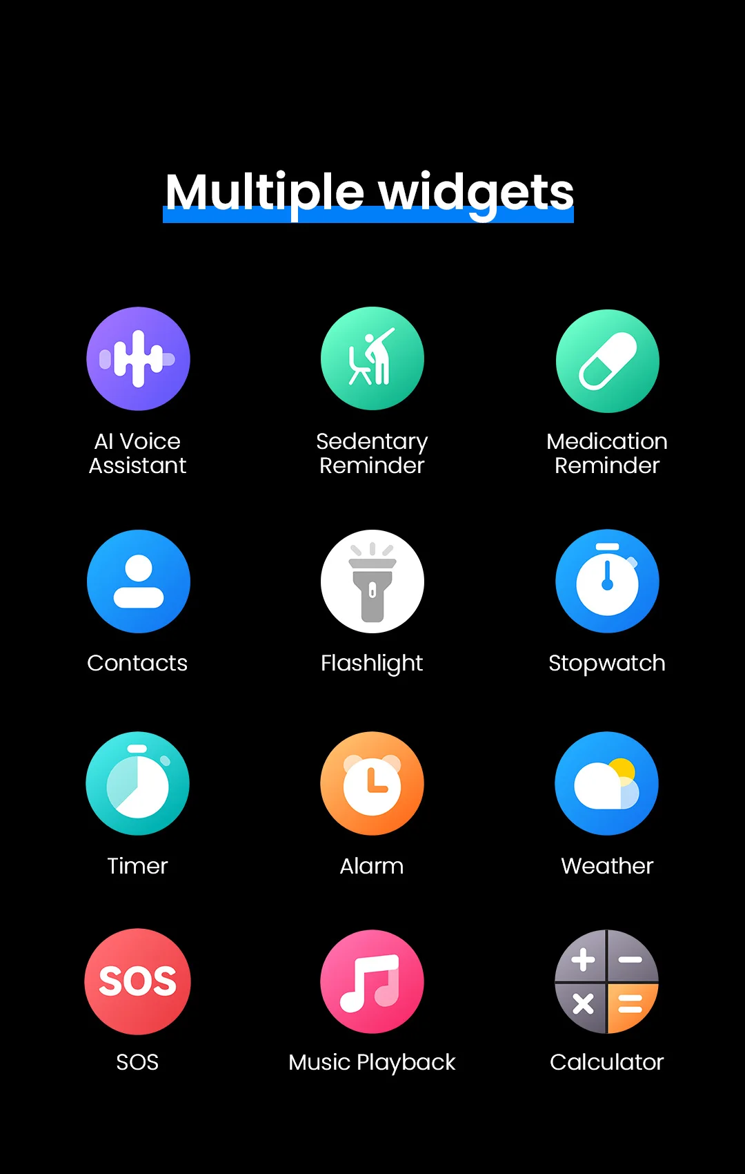HAYLOU Solar Lite 2 Smartwatch 1,43'' AMOLED-Display 24h Gesundheitsüberwachung 150+ Sportmodi Sprachanrufe Smartwatch 1ATM – Detail 17