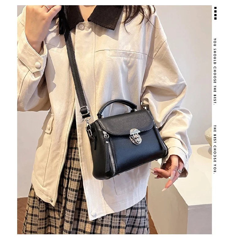 

Женская сумка через плечо из кожи с лесным принтом, высококачественная Парижская модная винтажная легкая повседневная сумка ​