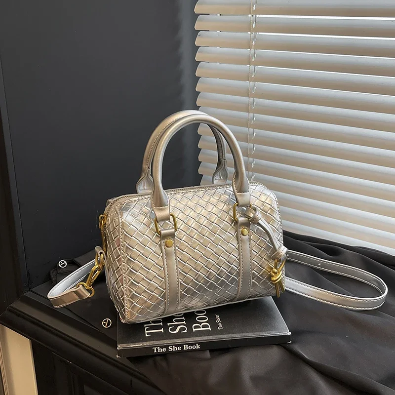 

Элегантная женская кожаная стильная модная большая сумка Роскошная дизайнерская классическая сумка через плечо для повседневной носки