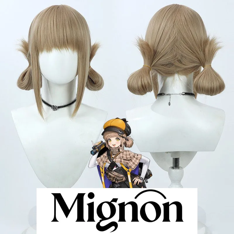 

Goddess of Victory: NIKKE Novel cosplay wig integrated twin braids silicone scalp Halloween gift