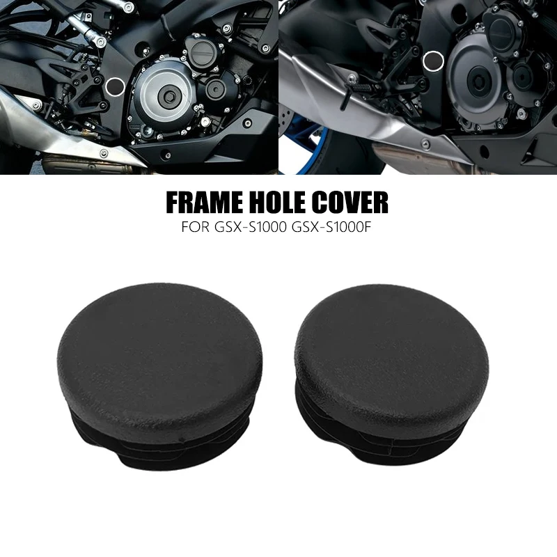

GSX-S1000 Motorcycle Frame Hole Cover Caps Plug Decorative Frame Cap Set For Suzuki GSX-S1000F GSX-S1000GT GSXS1000 2015-2022