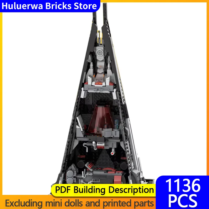 Star Movies Model MOC Building Brick Space Fortres Aircraft Motorcycle Modular Technology Gift Holida Assemble Children Toy Suit