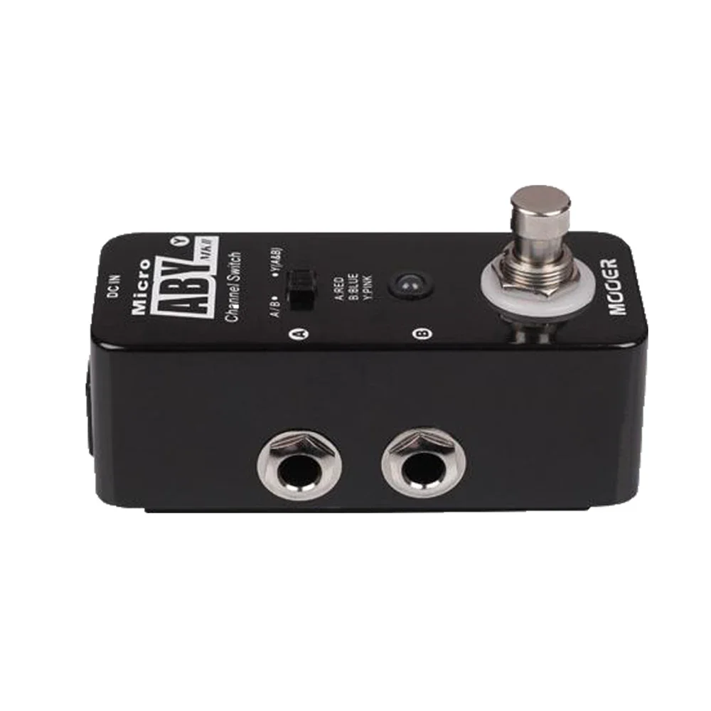 MOOER ABY MKII Electric Guitar Effect Pedal Mini Channel Switch Pedal True Bypass Full Metal Shell Guitar Parts & Accessories