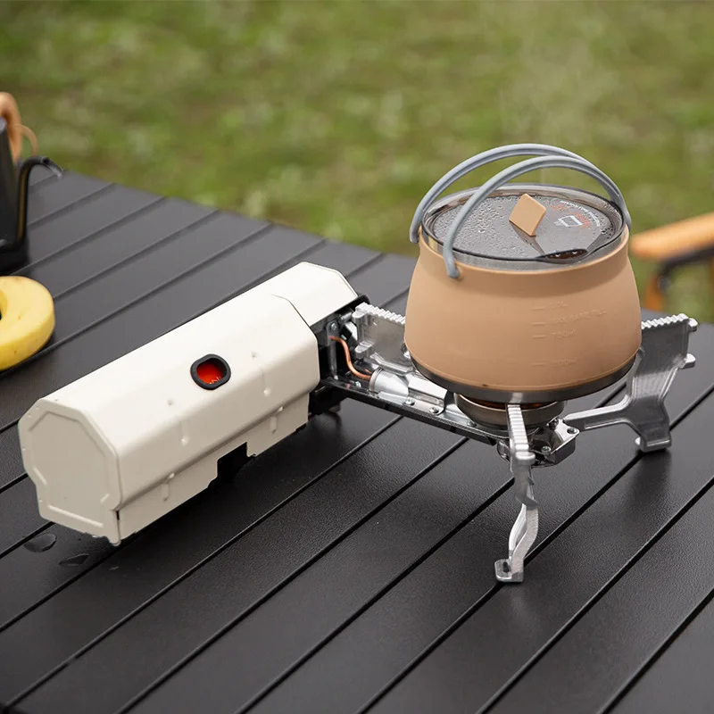 

Outdoor portable folding Casca magnetic stove, outdoor camping stove, cooking utensils, gas hot pot, tea stove