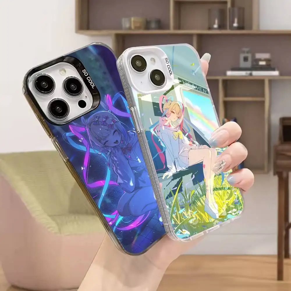 

Omg Kawaii Angel-chan Phone Case For iPhone 16,15,14,13,12,11,Mini,Pro,MAX,plus,Black Matte Shockproof Cover