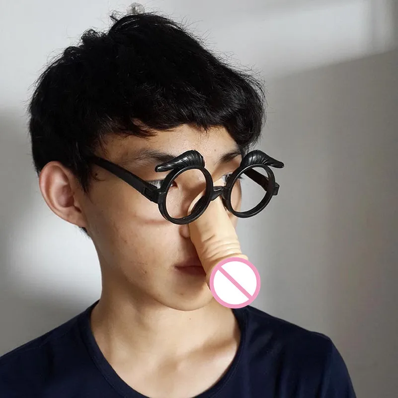 Sunglasses Halloween Plastic Penis Willy Fun Glasses Frame Wholesale Christmas Hen Night Accessory Penis