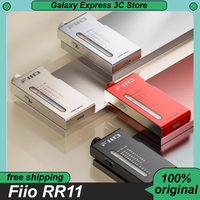 Fiio RR11 Portable Stereo Radio Mini Stereo Headset Amplifier 13mm Ultra-thin Aluminum Alloy Body Fm/Earphone Dual Mode Custom