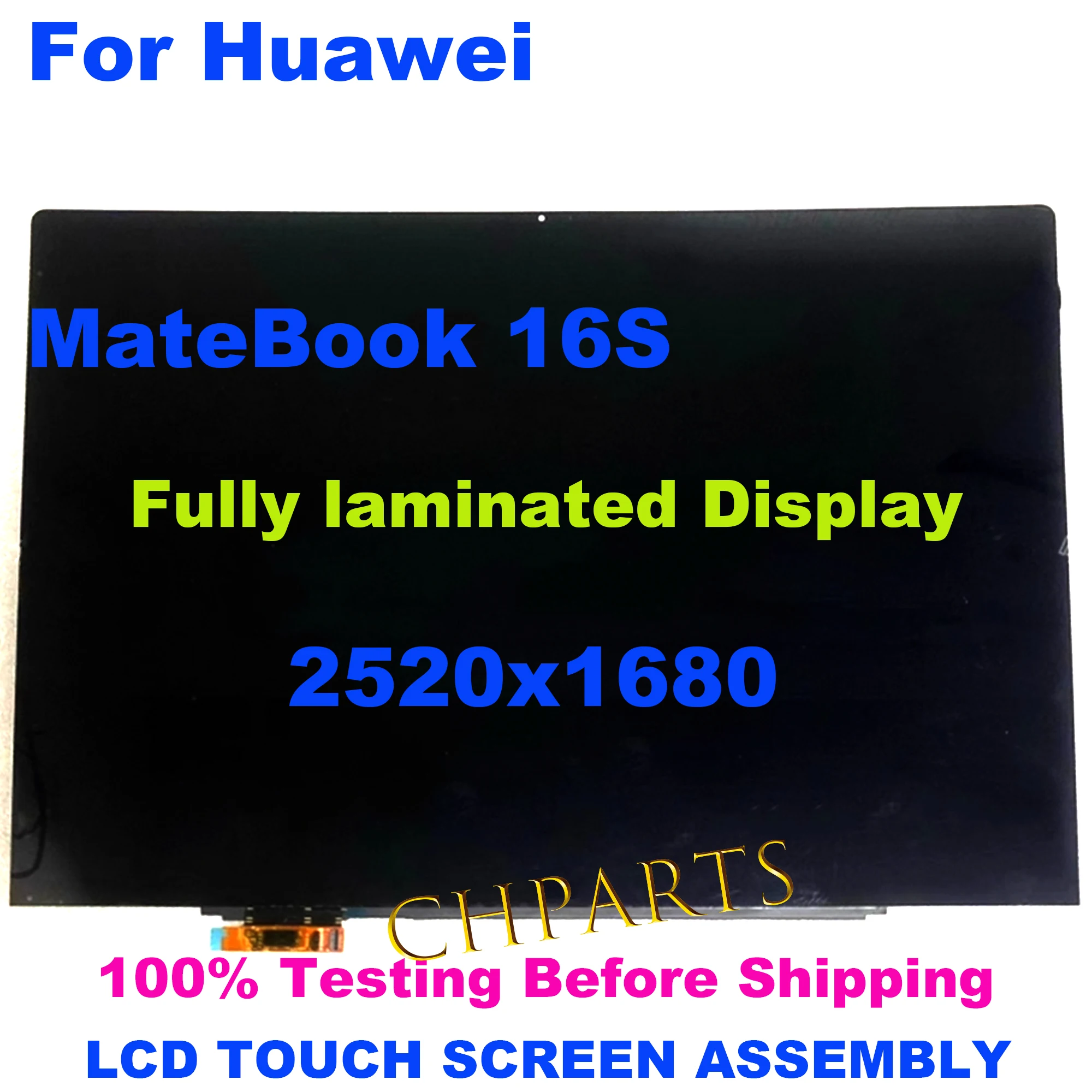 

Original 16 Inches for Huawei MateBook 16S CREF-16 LCD Display Touch Screen Assembly 2520x1680 LCD IPS 60Hz Screen