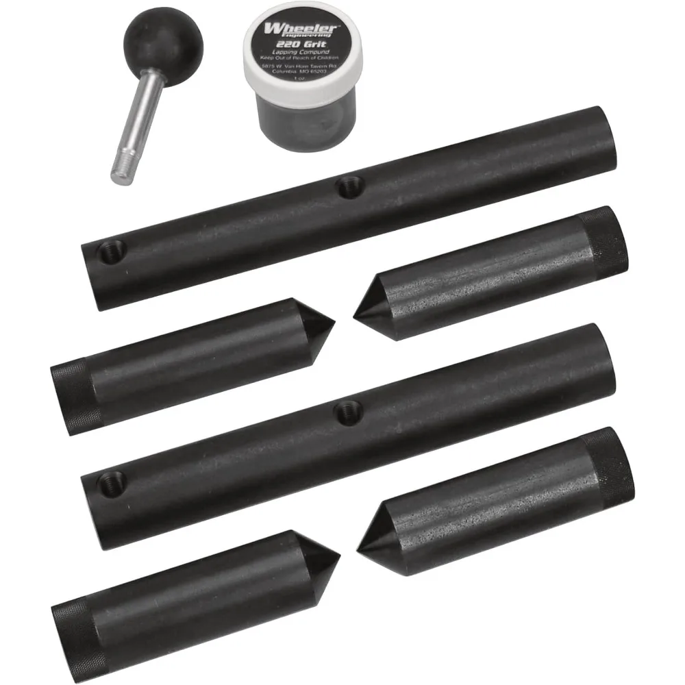 Scope Ring Alignment and Lapping Kit Combo, 1 Inch and 30mm Lapping Bars