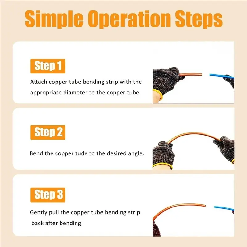A19F-Pipe Extension 4M Hvac Copper Tubing Bender 4Pcs 1/2