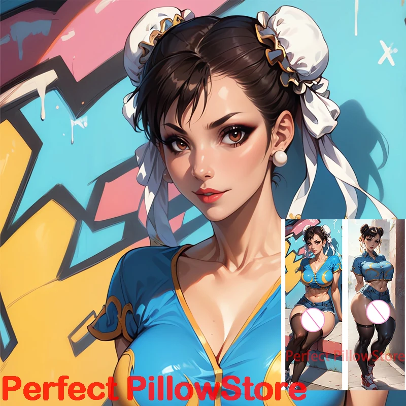 

Dakimakura anime Chun-li Double-sided Print Life-size body pillows cover Adult pillowcase