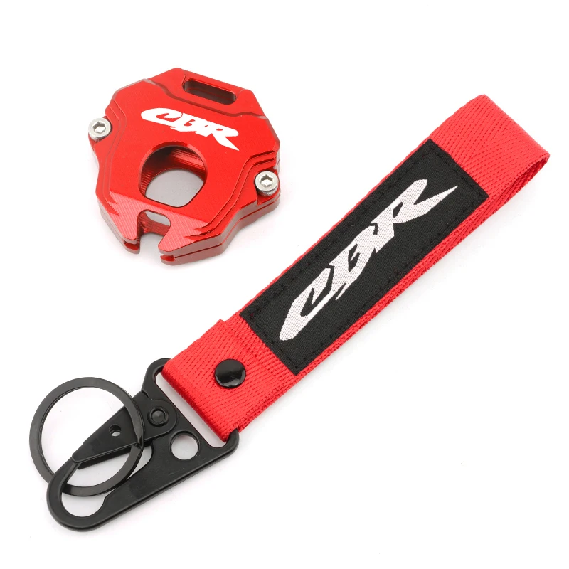 Motorrad-Schlüsselhülle für HONDA CBR650R CBR600RR CBR1000RR CBR500R CBR 650R 600RR 1000RR 250RR CNC Schlüsselanhänger Schlüsselring – Detail 12