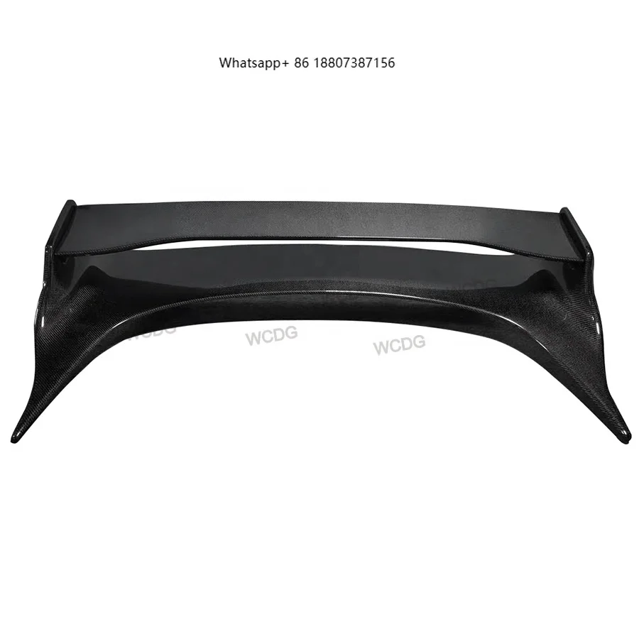 

V Style Carbon Fiber Rear Spoiler forNissan 350Z Z33 2002- 2008 Rear Trunk Boot Lid Lip Spoiler Wing Car Parts Bodykit