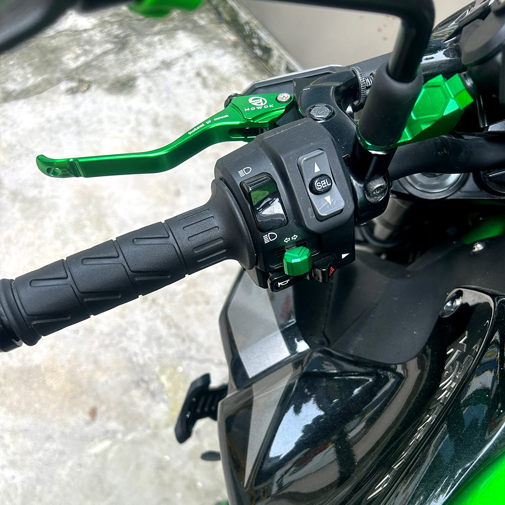 For BENELLI TRK 502 502X 251 502C 752S Leoncino 500 250 TNT 125 300 600 Mototcycle CNC Switch Button Turn Signal Switch Key cap