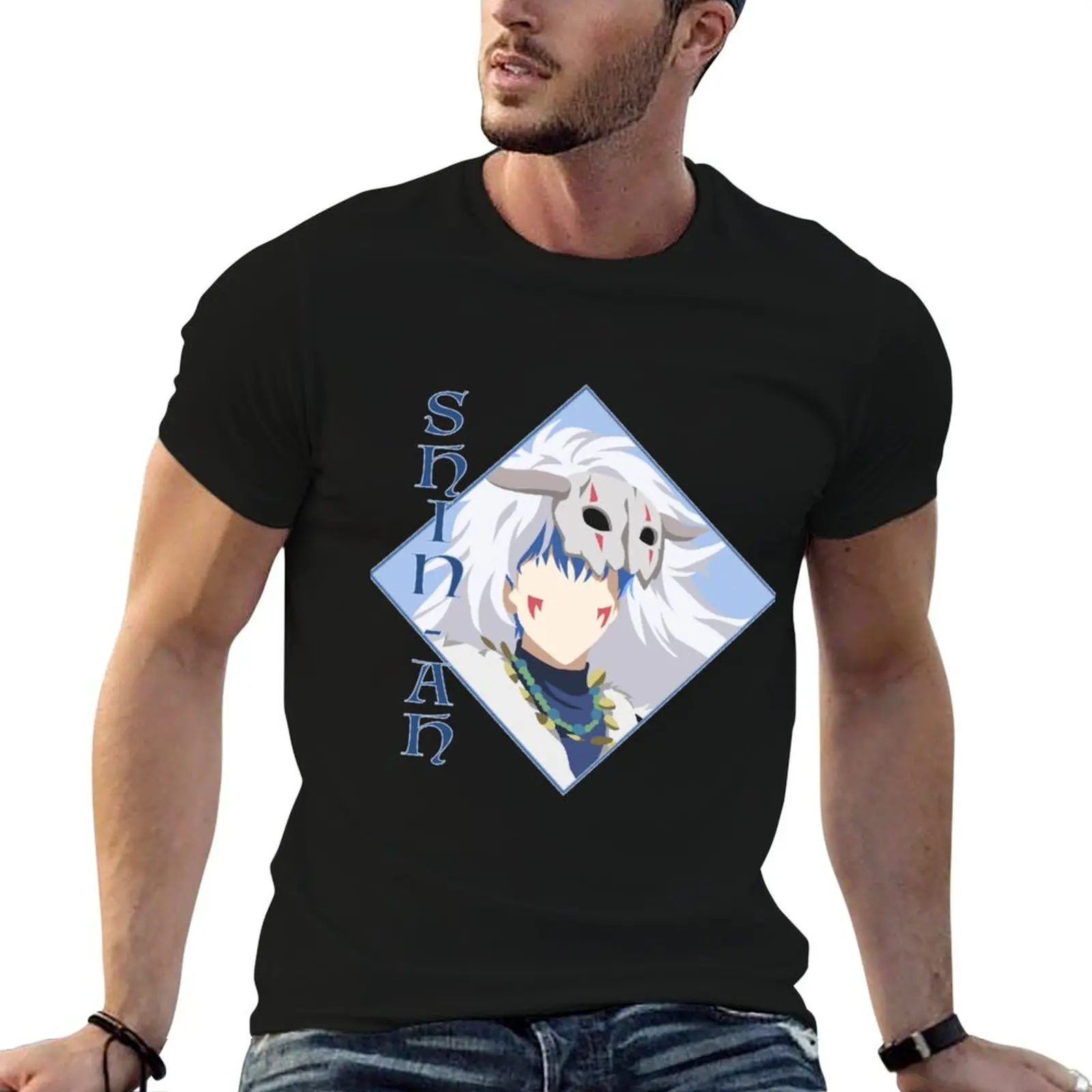 

Shin-Ah - Yona of the Dawn Art T-Shirt cotton tshirt 100% anime t shirts for man T-Shirt