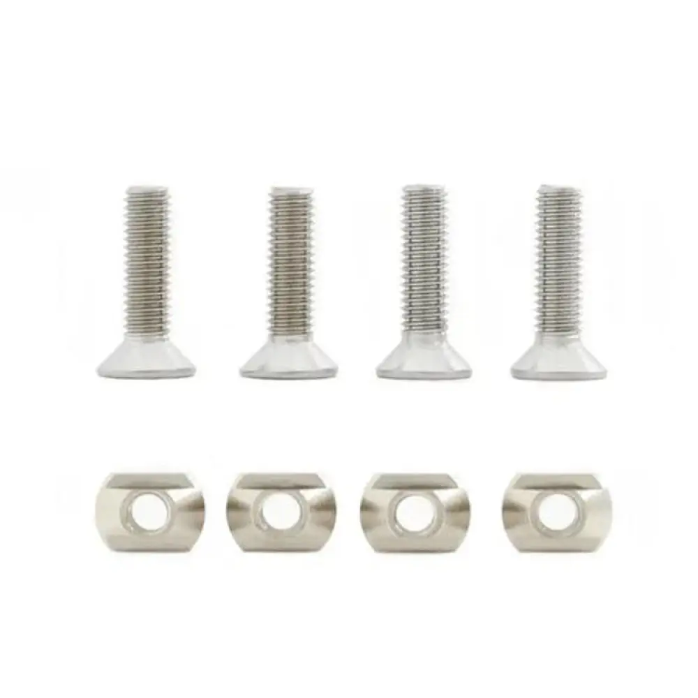 Surfboard Hydrofoil Track Mounting Hardware T Nuts Stainless Brass M8 M6 Bolts Fasteners For Water Sports Equipment Repair