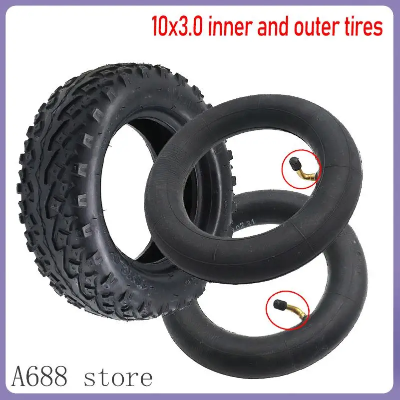 10x3.0 Tire Inner Outer Tube for Kugoo M4 Pro Zero 10x Electric Scooter 10 Inch 10X2.50/3.0 Pneumatic Tyre
