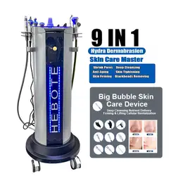 9 in 1 Hydra Diamond Peeling Deep Cleansing Hydra Machine Hydro Dermabrasion Water Jet Aqua Facial Skin Rejuvenation Salon 2024