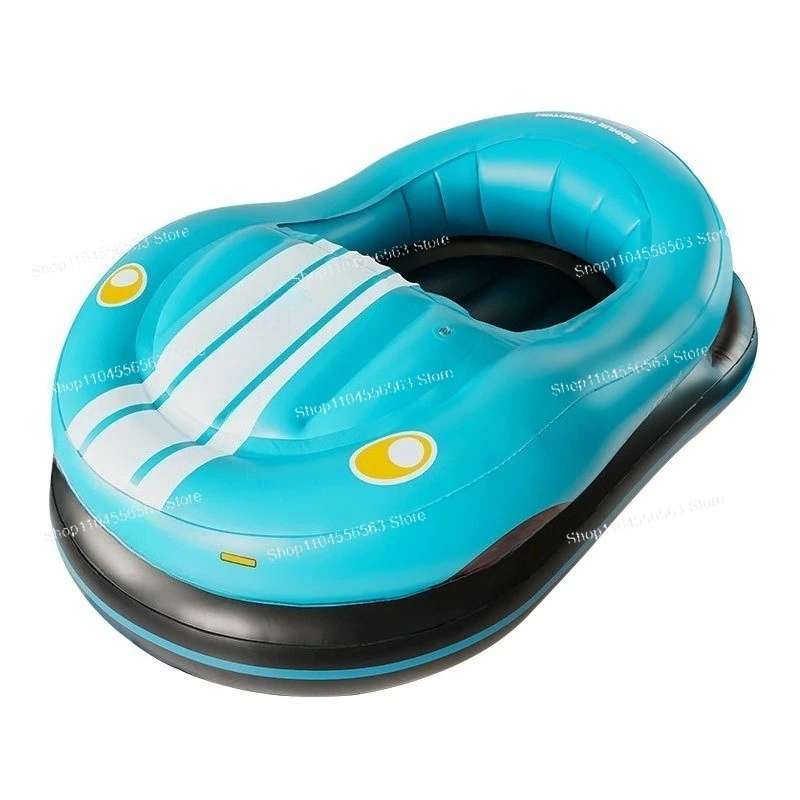 Electric One-button Inflatable Bumper Car Water Floating Row Automatic Propulsion Swimming Pool Water Toy Surf Boat Propeller