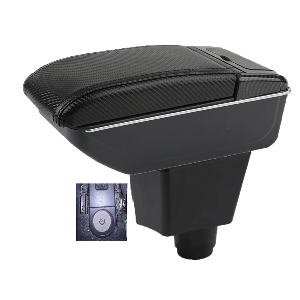 Car Dacia Dokker Armrest box central console storage case driver elbow support rest arm