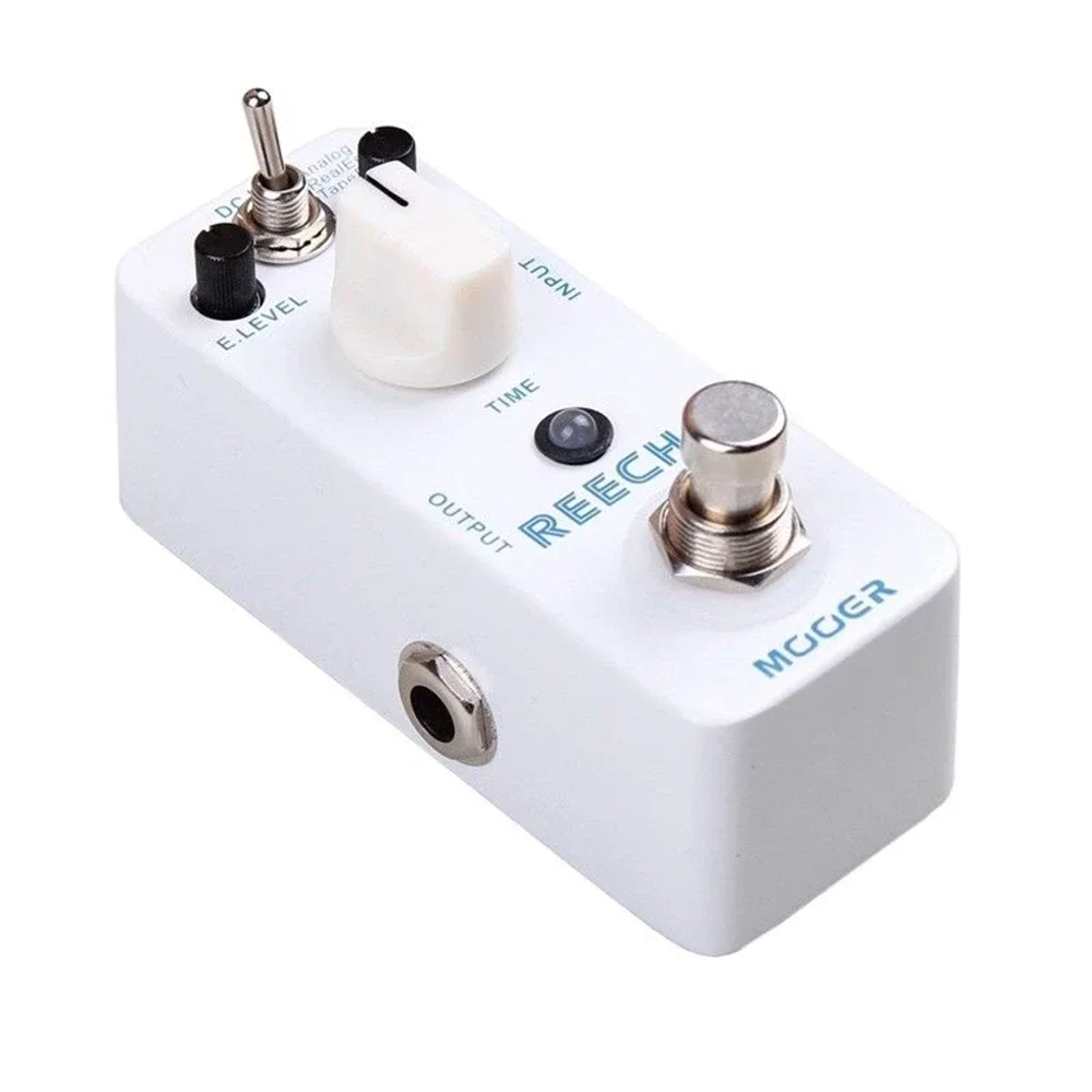 Mooer MDL2 Reecho Digital Delay Guitar Accessories3 Delay Modes(Analog/Real Echo/Tape Echo) for Electric Guitar Effect Pedal