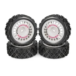 RCGOFOLLOW Plastic Rally Tires Glued Wheel Rims Tyre RC Wheel Rims Tyre For TT02 TT01 XV01 PTG-2 DF-03 WR8 1/10 RC Car Part