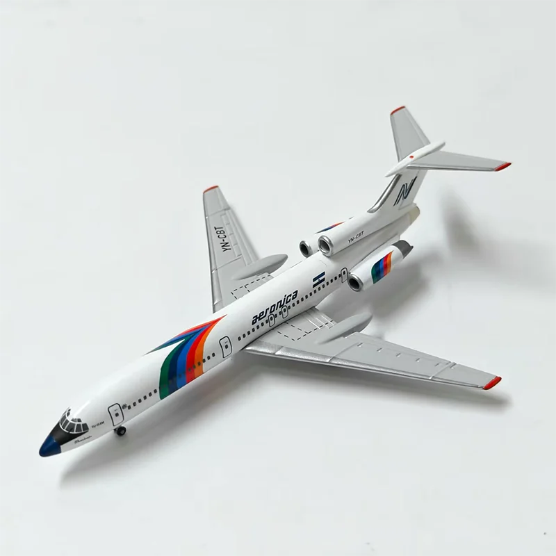 

Herpa Diecast 1:500 Scale Tu-154M 538138 Simulation Aircraft Model Decoration Gift Hobby Collection Toy
