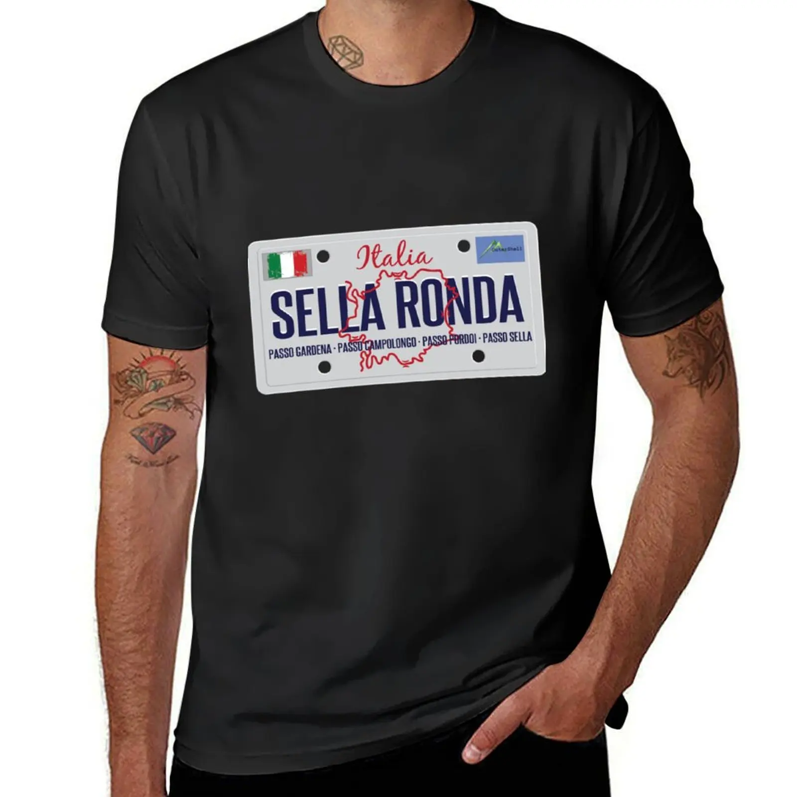 Sella Ronda Dolomites Italy 01 T-Shirt shirts graphic tees plus size tops plain boys whites mens tall t shirts