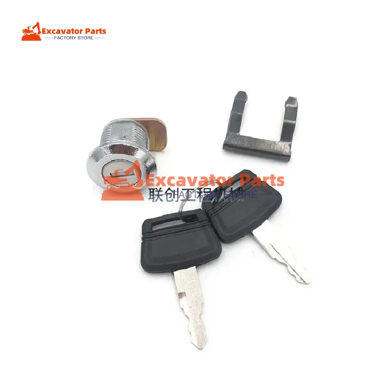 For Hitachi 60 70 120 200 210 240 330Side door lock hydraulic pump side door lock cylinder door lock Excavator Parts