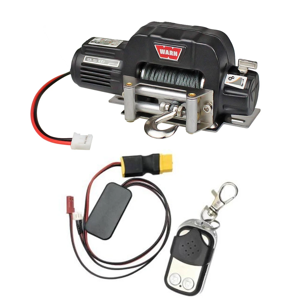 Metalen Automatische Simulatie Gesimuleerde Lier Voor 1/10 1/8 Rc Crawler Auto Axiale SCX10 Iii 90046 D90 TRX4 TRX-6 D110 90046 redcat
